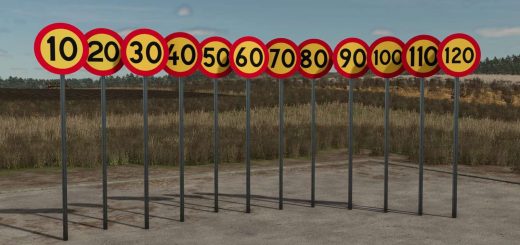 Swedish Road Sign Pack Placeable v1.0.0.1