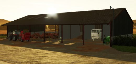 UK Cattleshed with Storage v1.0