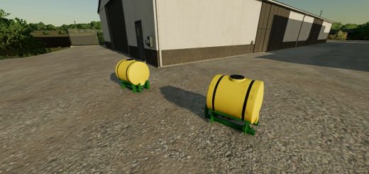 FS22 John Deere Saddle Tanks Edit v1.0