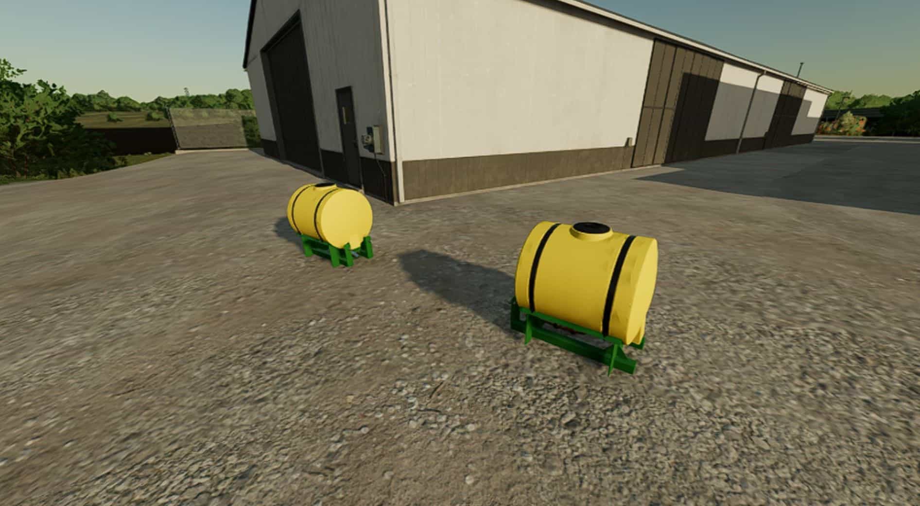 FS22 John Deere Saddle Tanks Edit v1.0