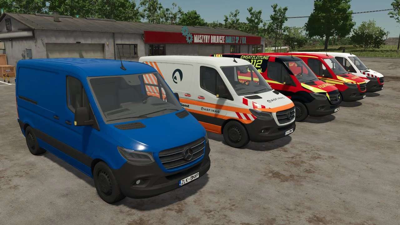 2018 Mercedes-Benz Sprinter Pack v1.1