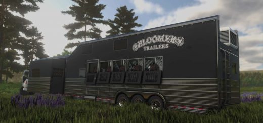 2025 Bloomer 5-horse gooseneck trailer v1.0