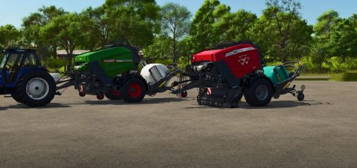 Baler Works With AI and Silage Additive v1.0