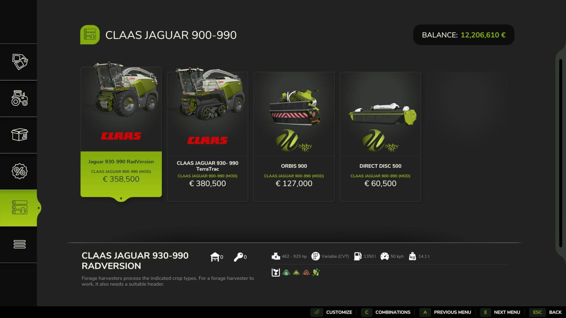CLAAS Jaguar 930 – 990 V1.0.0.1 thumbnail 4