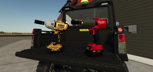Dewalt and Milwaukee Impact Drills Pack V1.0