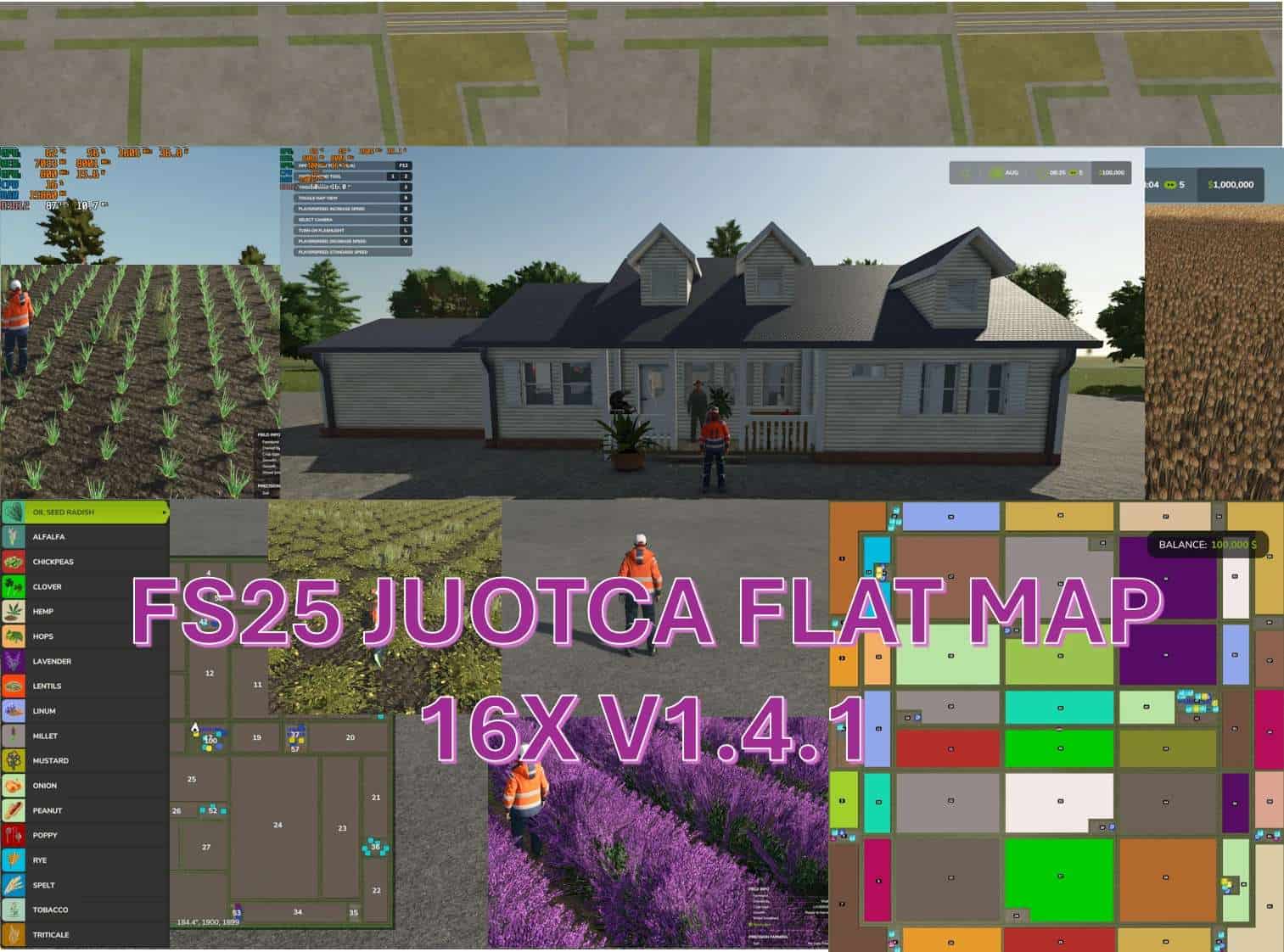 JUOTCA FLAT MAP 16X V1.4.1