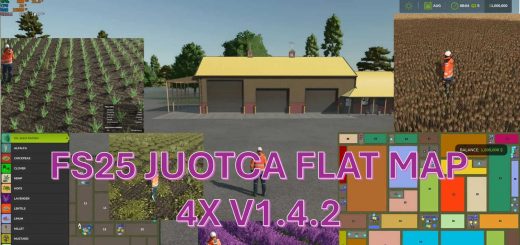 JUOTCA FLAT MAP X4 v1.4.2
