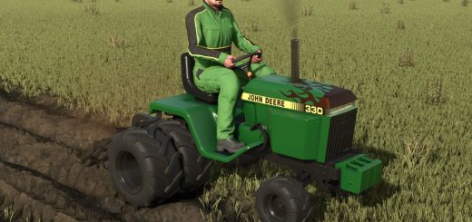 John Deere 330 Lawn Tractor V1.0