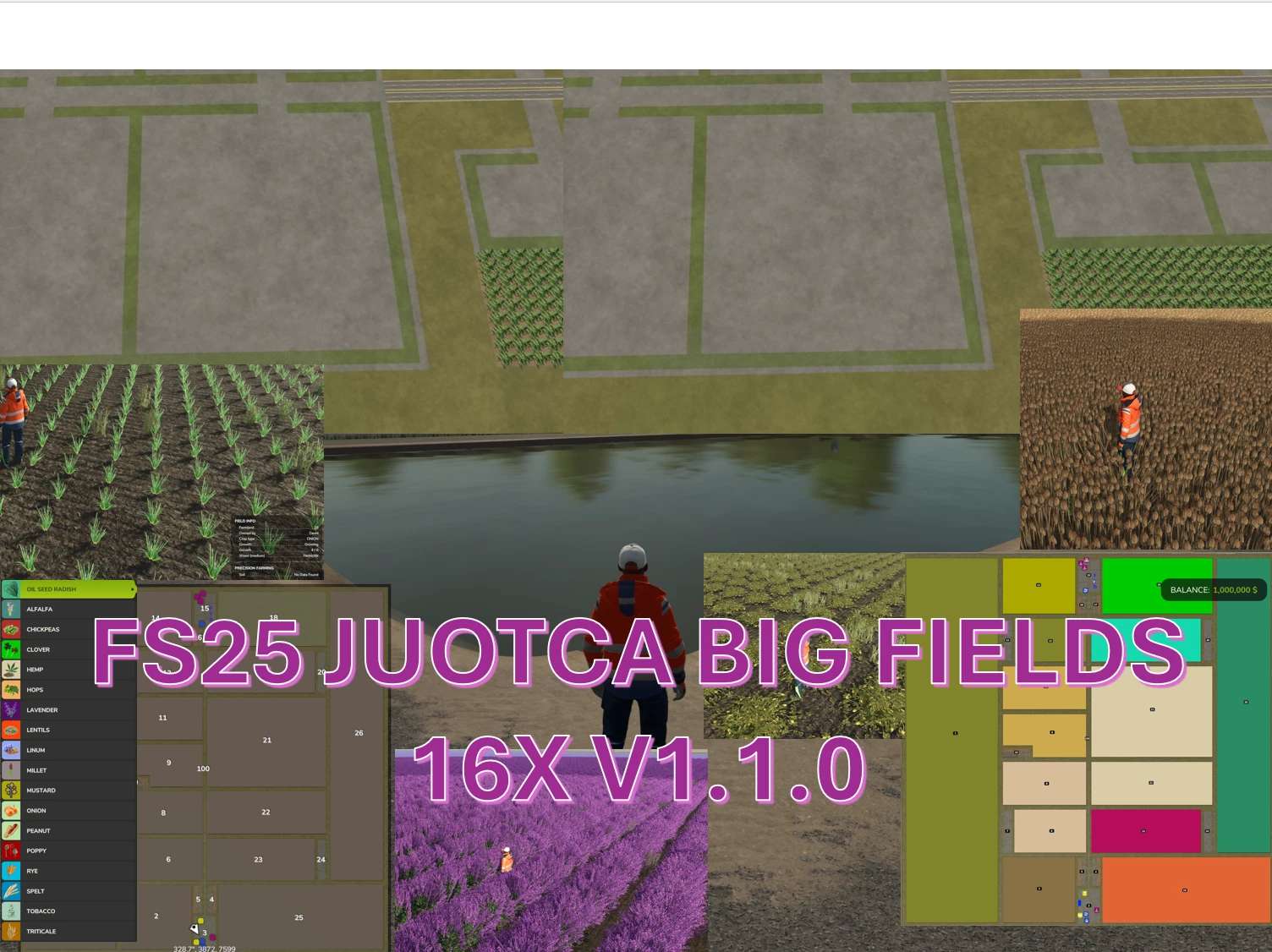 Juotca Big Fields 16X v1.1