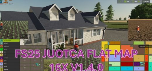 Juotca Flat Map 16X V1.4