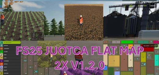 Juotca Flat Map 2X V1.3