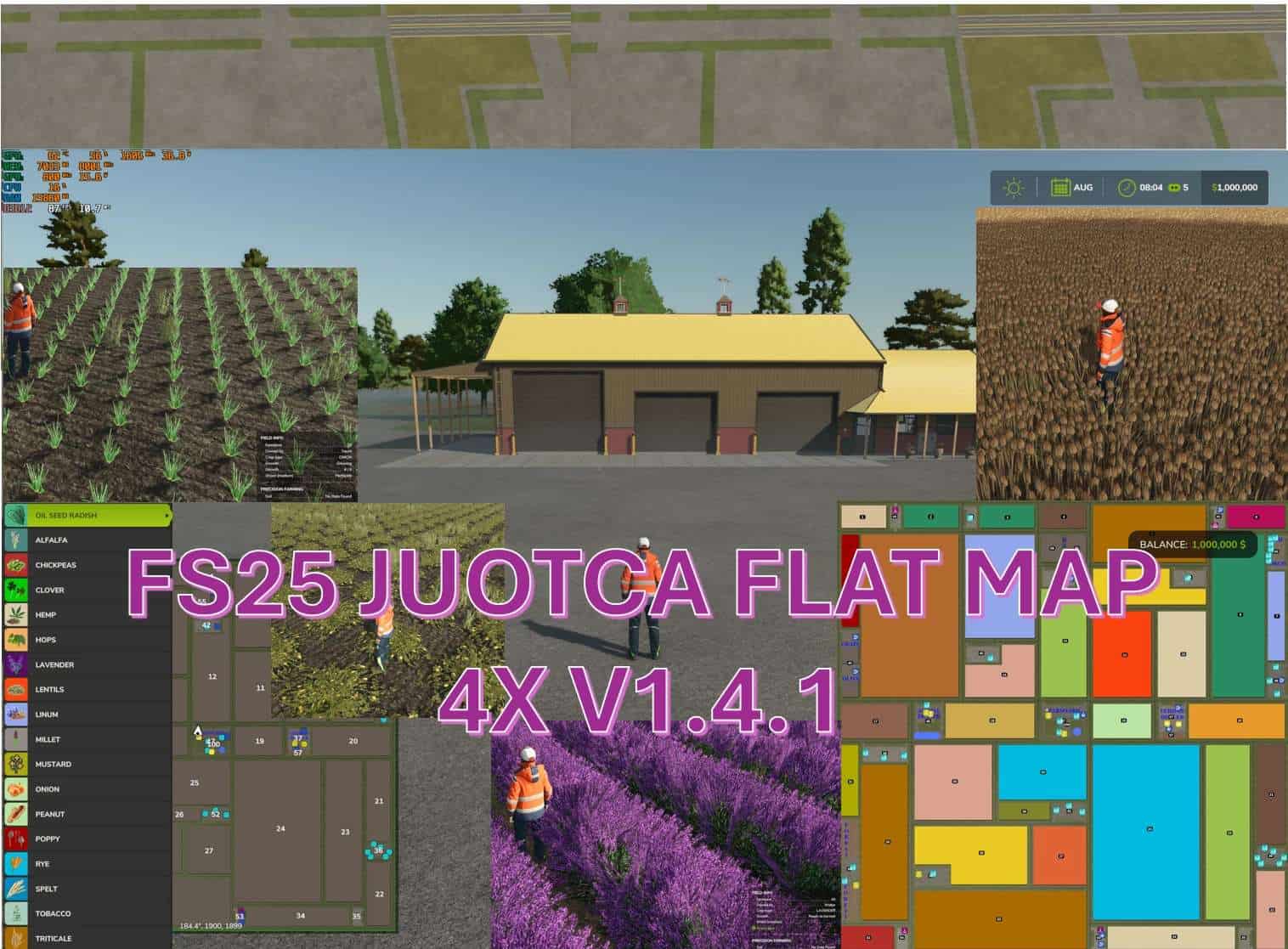 Juotca Flat Map 4X V1.4.1