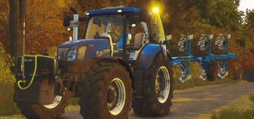 New Holland T6 IC better sound v1.3