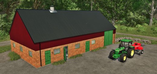 Old Swedish Cow Barn V1.0