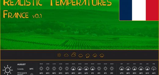 Realistic Temperatures – France BETA v0.5