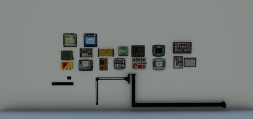 Set of terminals, GPS and supports V1.0