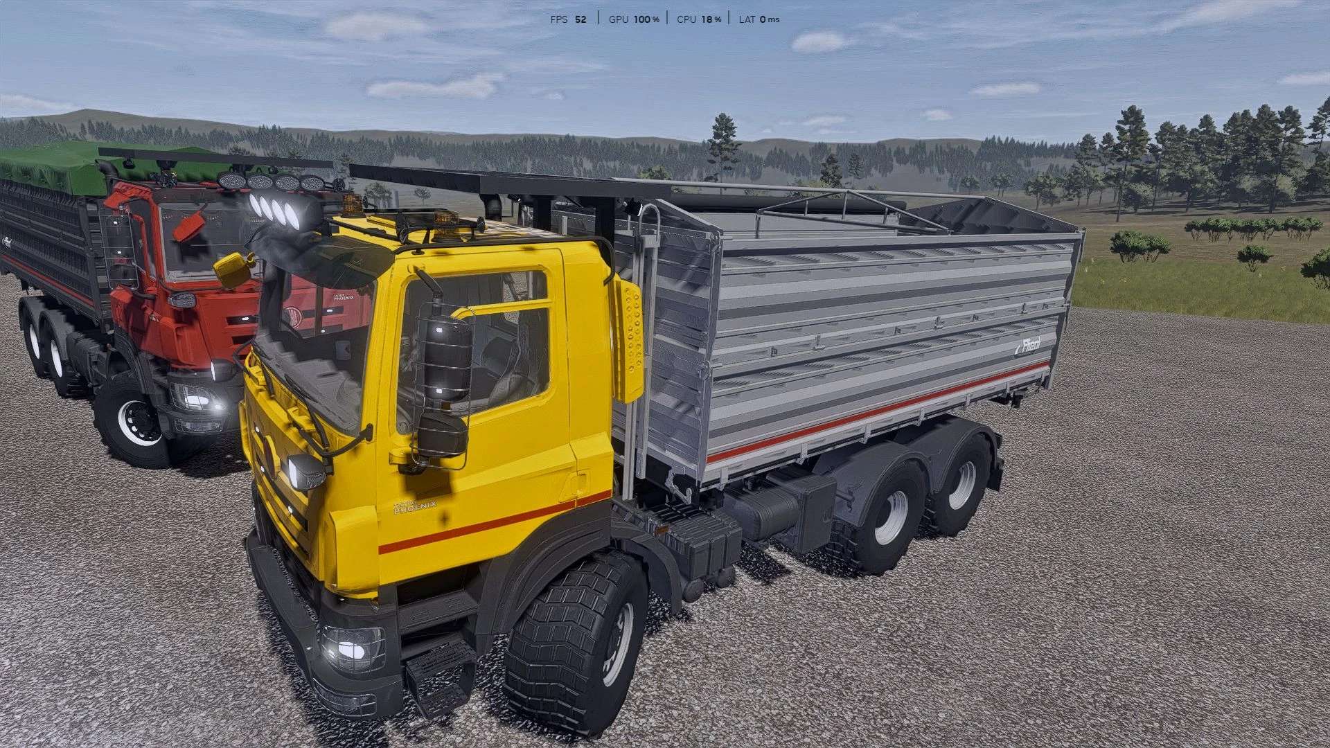 Tatra Phoenix Agro 6×6 with Fliegl tipper v1.0 thumbnail 2