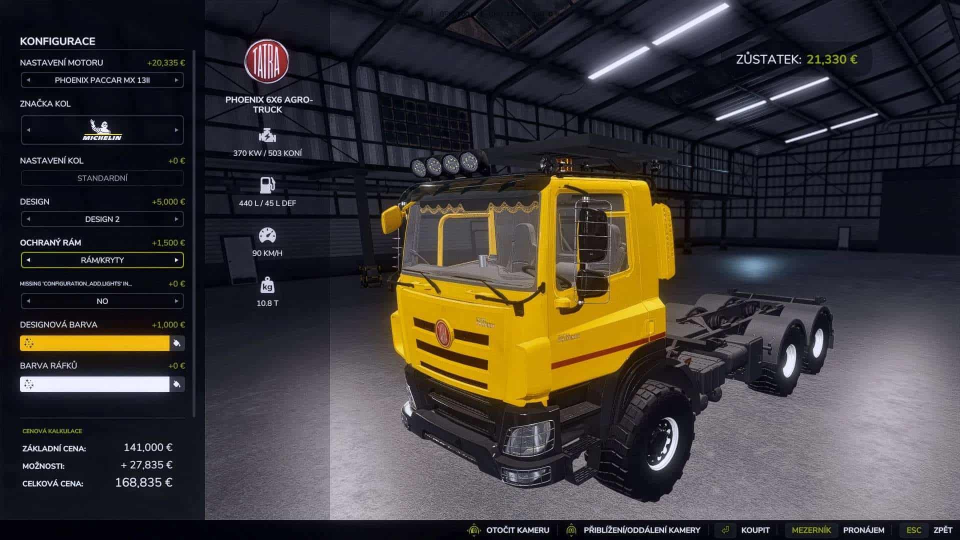 Tatra Phoenix Agro 6×6 with Fliegl tipper v1.0 thumbnail 3