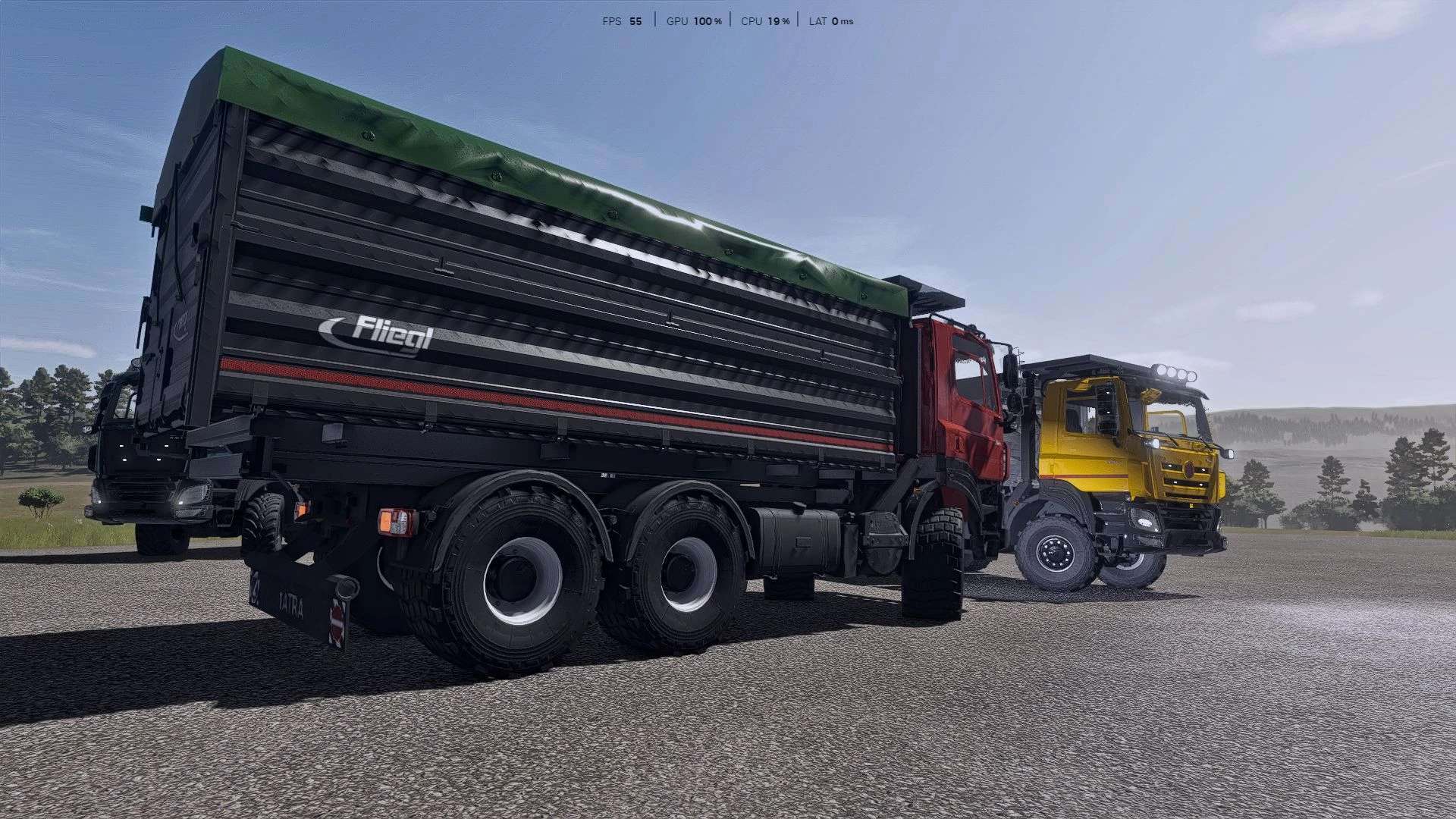 Tatra Phoenix Agro 6×6 with Fliegl tipper v1.0 thumbnail 4