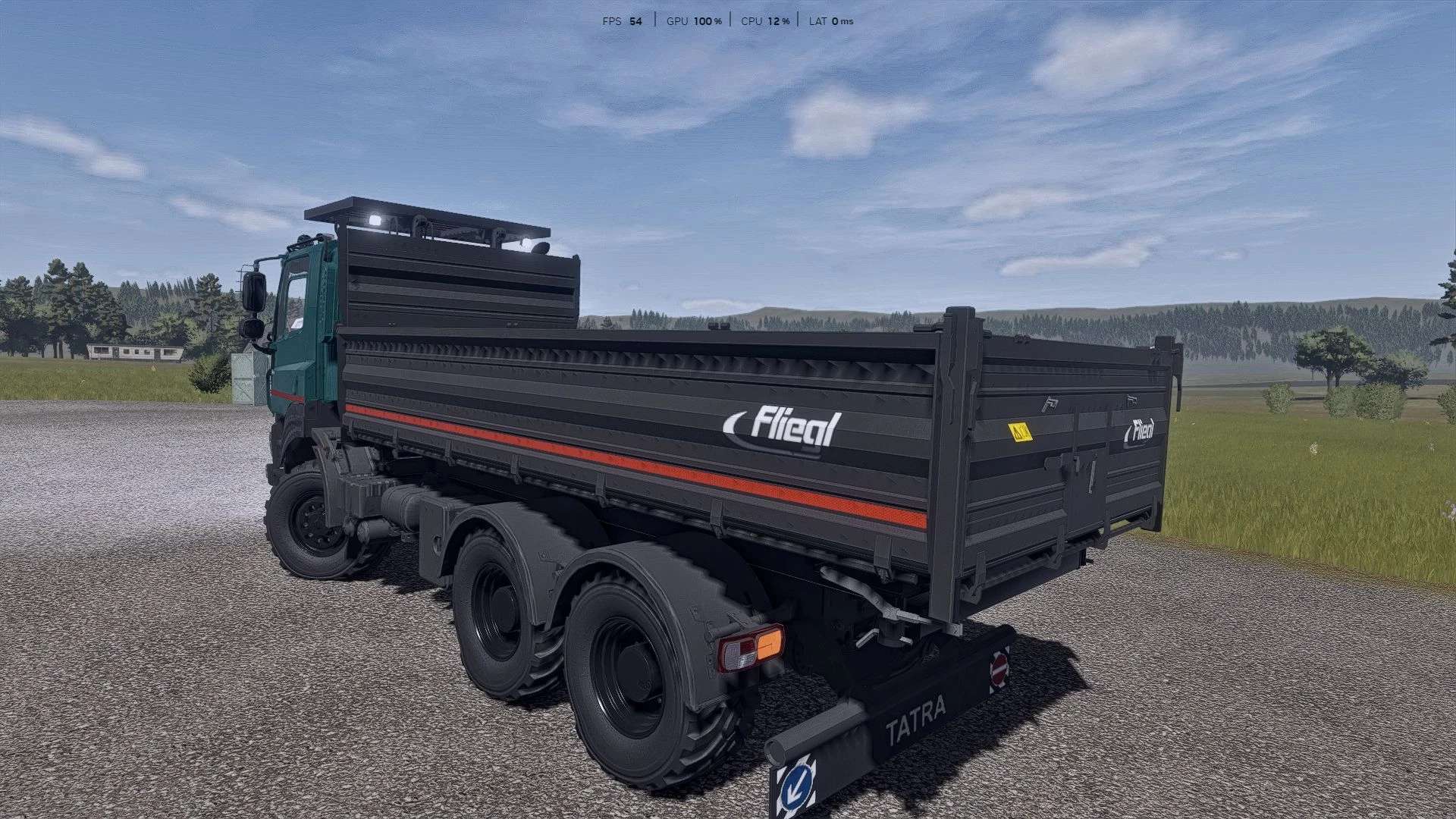 Tatra Phoenix Agro 6×6 with Fliegl tipper v1.0 thumbnail 5
