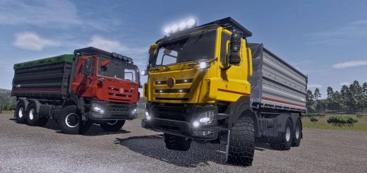 Tatra Phoenix Agro 6×6 with Fliegl tipper v1.0