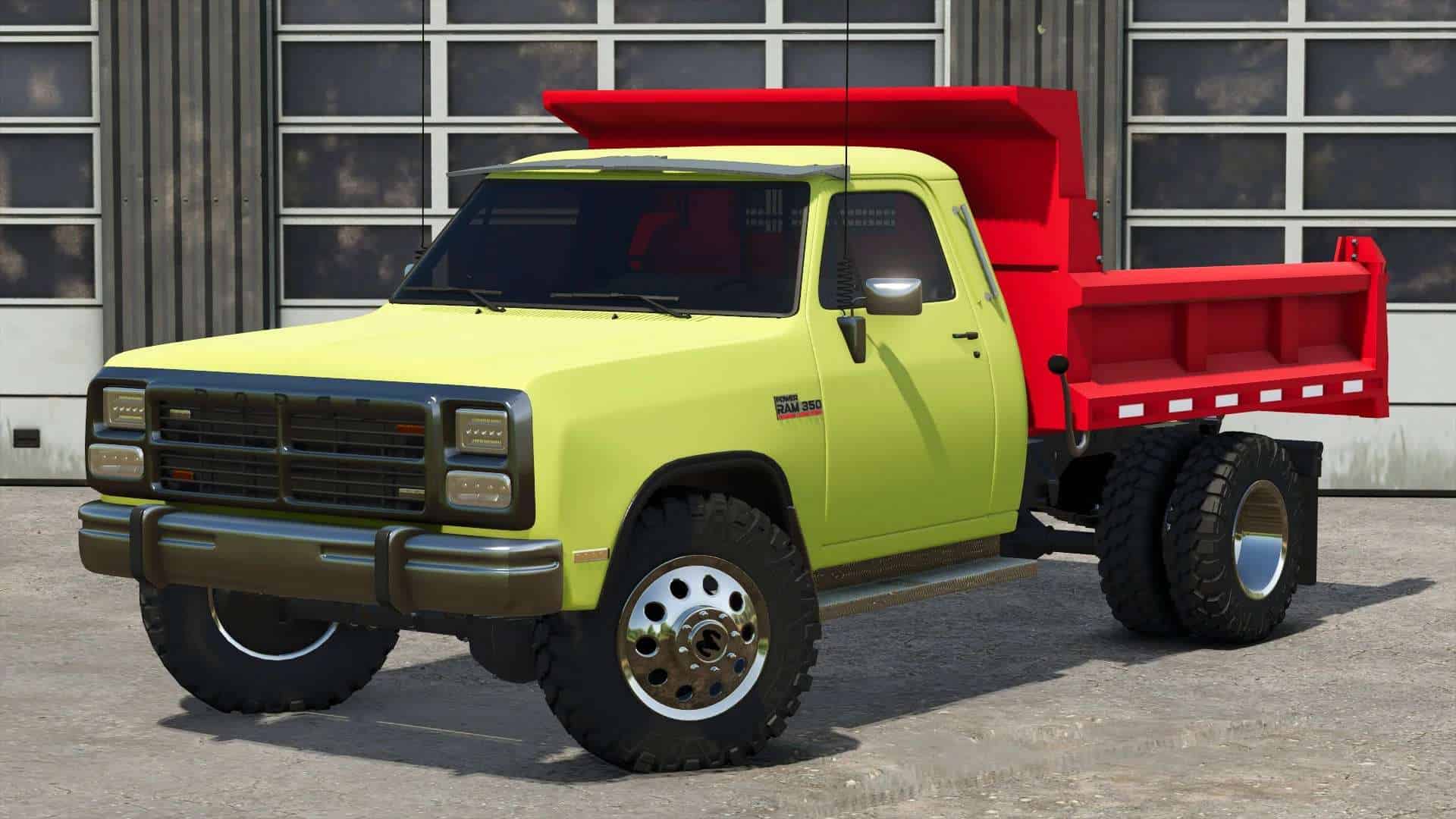 1991 Dodge Ram 3500 HD Dump Truck v1.0