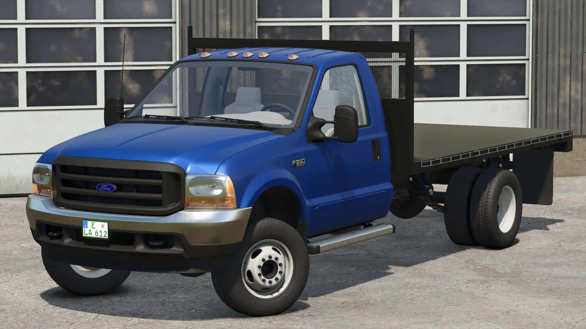 1999 Ford F350 Stakebed Truck v1.0