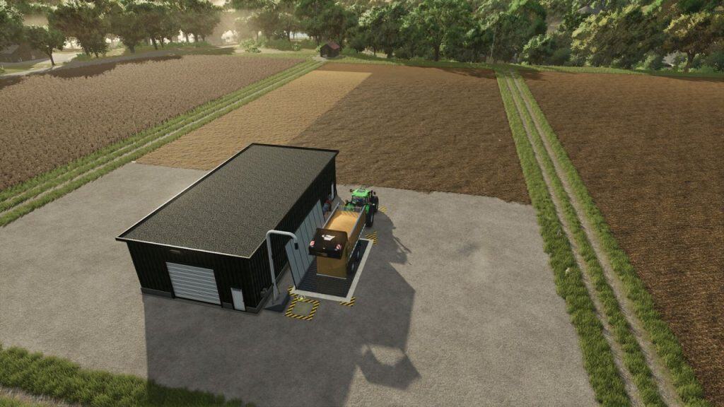Corrugated Iron Hall V1.0 | FS25 Mod Download