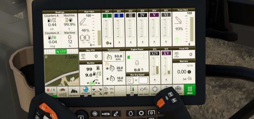 Dashboard Live Vanilla Vehicles v1.0