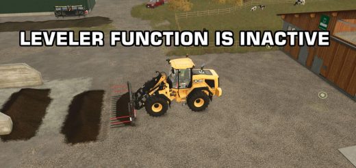 Deactivatable Leveler Function For Shovels V1.0
