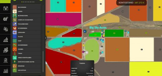 German translation for the map Judith Plains, Montana V1.0