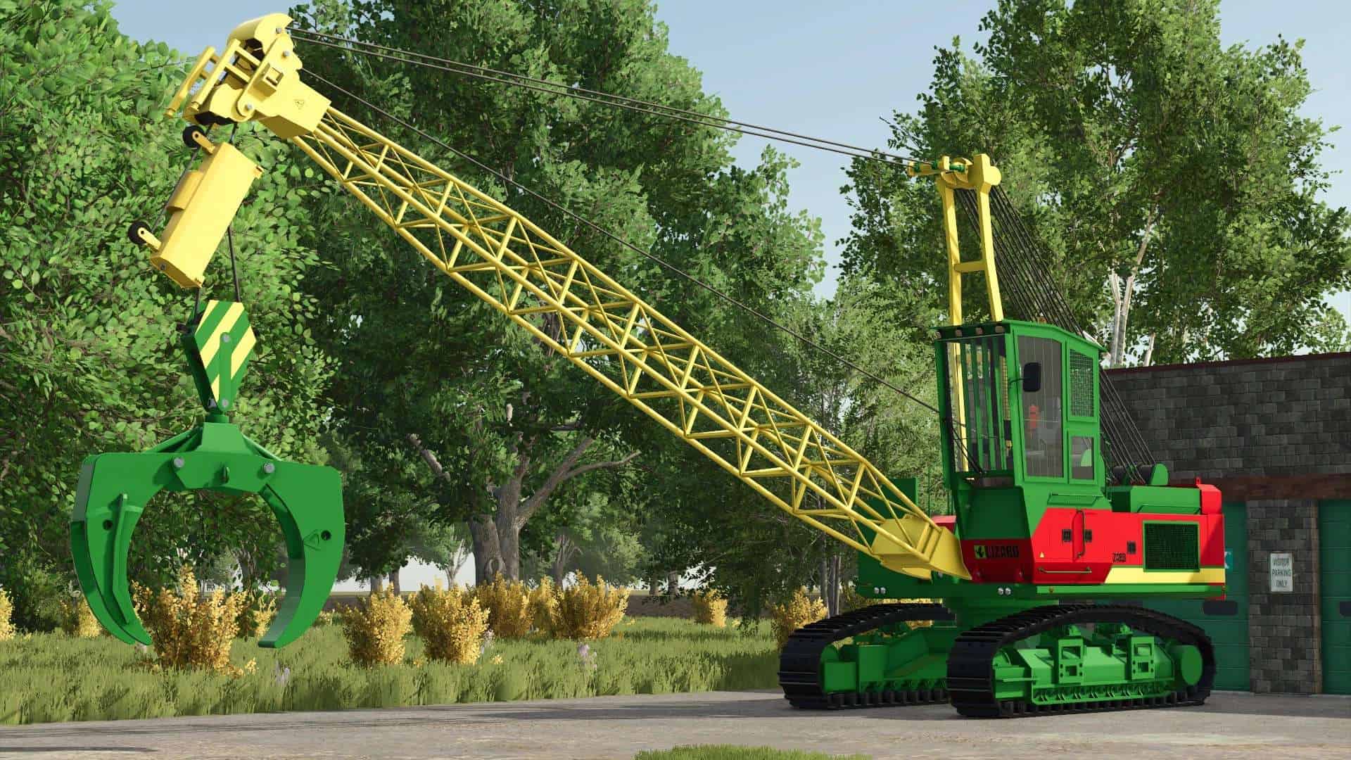 Grapple Yarder Crane v1.0