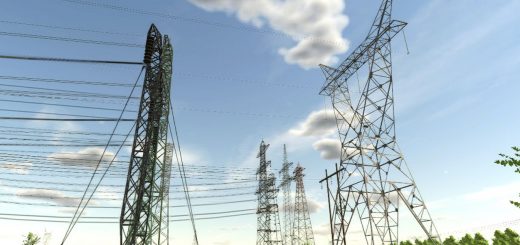 High Tension Poles Pack V1.0