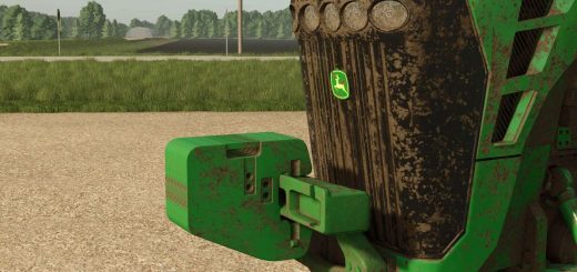 John Deere Front Suitcase Weights v1.0