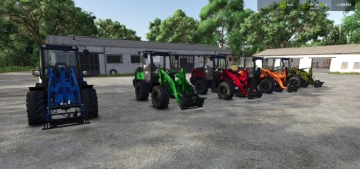Kubota pack with front loader attachments Multicolor v1.5.0.0