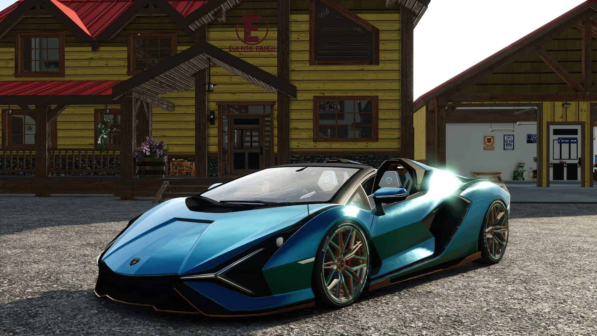 Lamborghini Sián Roadster 2021 v1.0 thumbnail 3