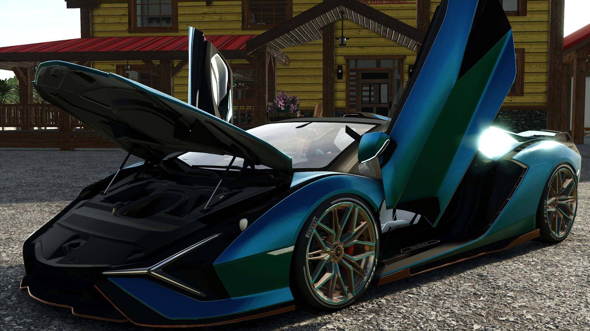 Lamborghini Sián Roadster 2021 v1.0 thumbnail 5