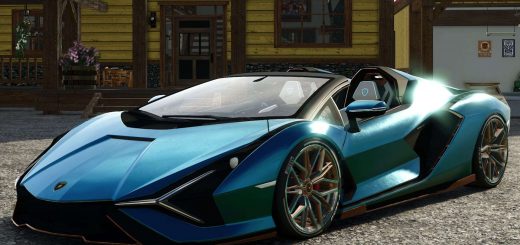 Lamborghini Sián Roadster 2021 v1.0