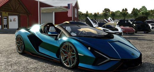 Lamborghini Sián Roadster 2021 v1.8.1.2