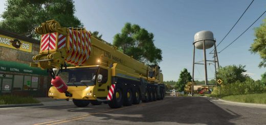 Liebherr LTM1450 Mobile Crane v1.0