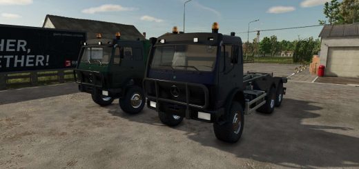 Mercedes-Benz Agrar Trucks Pack v1.0