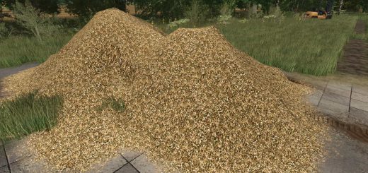 Texture of wood chips and chopped silage V1.0