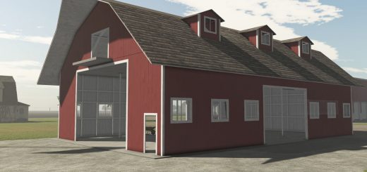 Wooden Open Barn V1.0