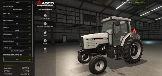 AGCO White 65-6810 2wd 4wd Pack V1.0