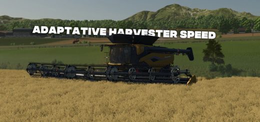 Adaptive Harvester Speed V1.0