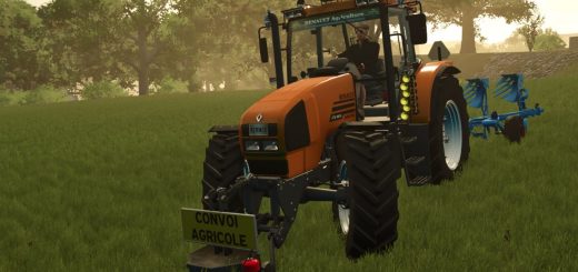Agricultural convoy sign (Prefab) v1.0