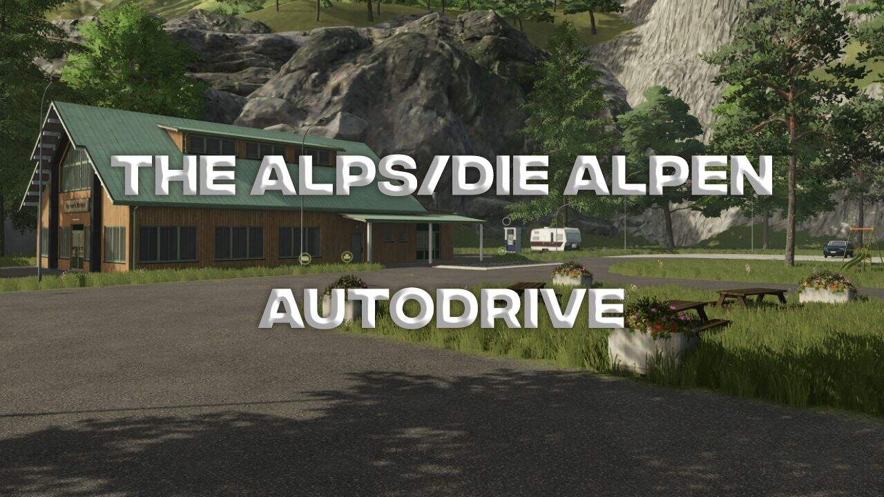 Autodrive die Alpen/The Alps V1.0