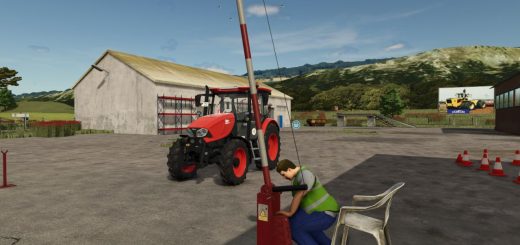 Barrier with a guy V1.0