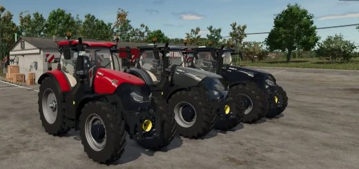 Case IH Optum AFS + Steyr Terrus CVT + New Holland T7 HD v1.4.7.0