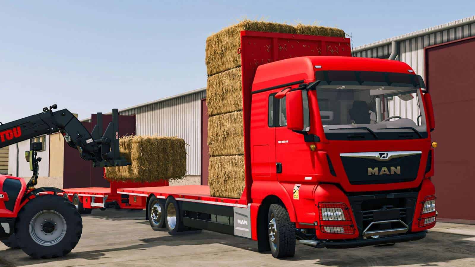 MAN TGX 6×2 Straw Bale v1.0 thumbnail 2